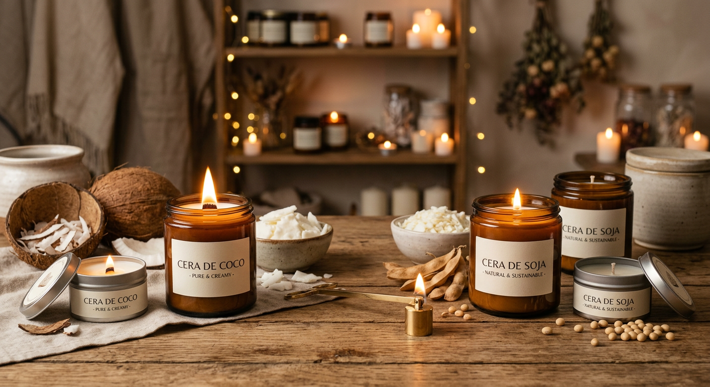 Cera de Coco vs. Soja: O Guia Definitivo para Escolher a Melhor Cera em 2026