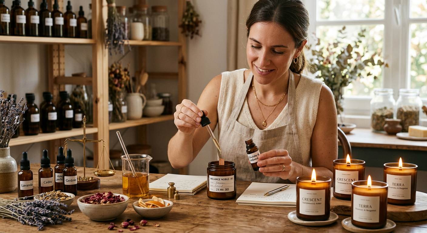 Como Combinar Essências para Velas: Crie Aromas Únicos em 2026