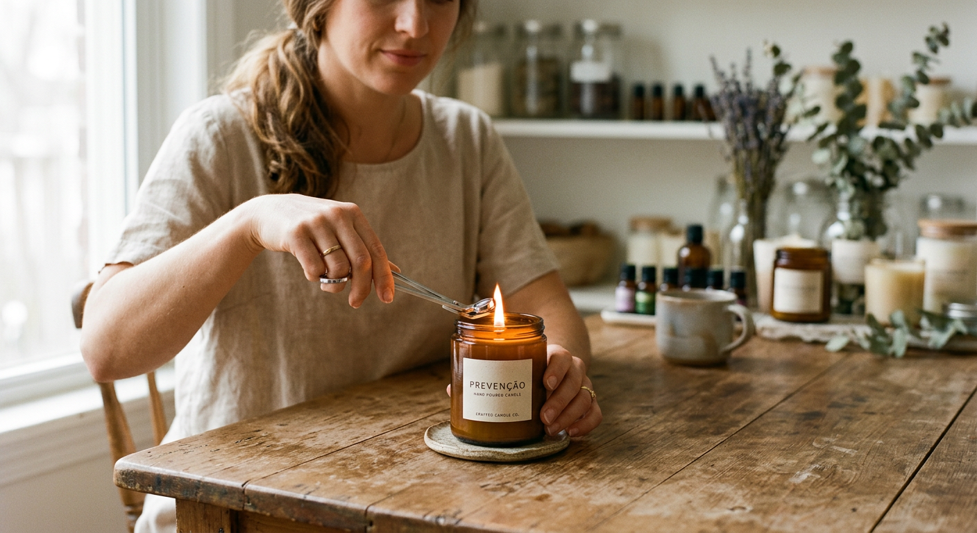 Prevenção: O Guia Definitivo para Fazer Sua Vela Queimar por Igual