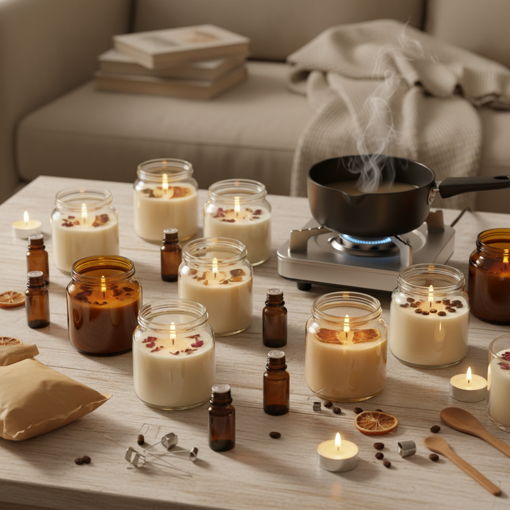 Como Fazer Vela Aromática em Pote de Vidro: Guia Completo 2026