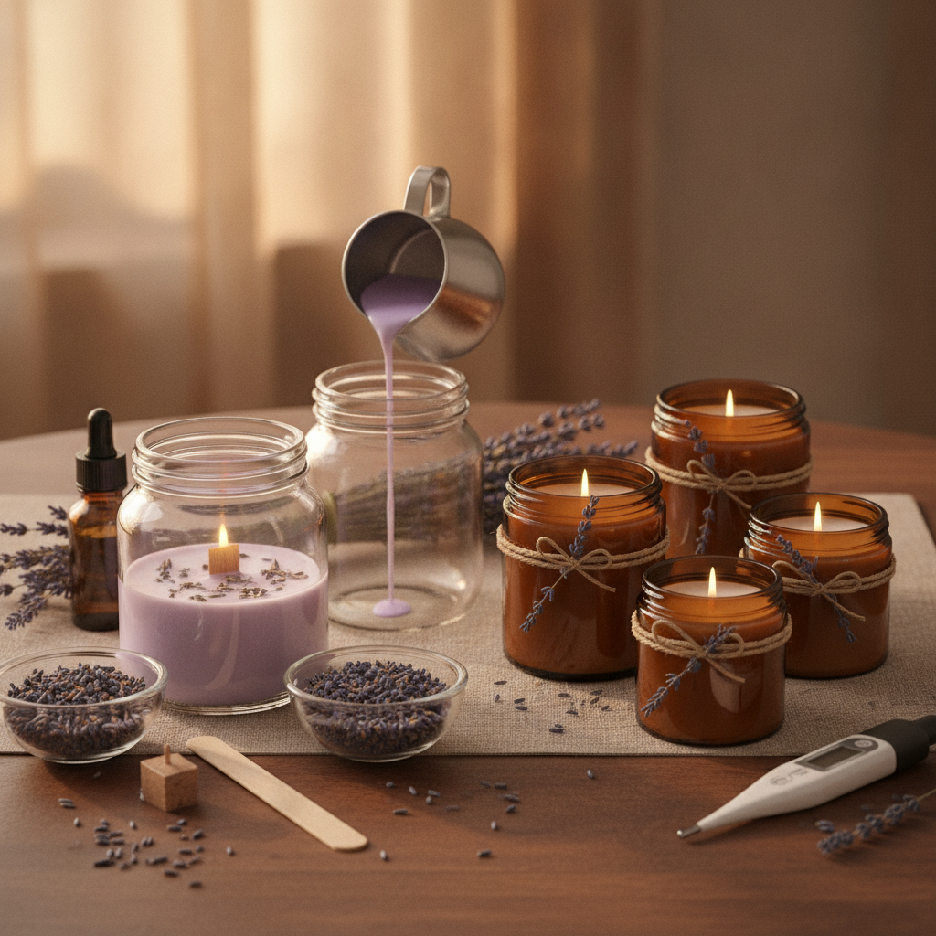 Como Fazer Vela de Lavanda: Guia Passo a Passo para Relaxar [2026]