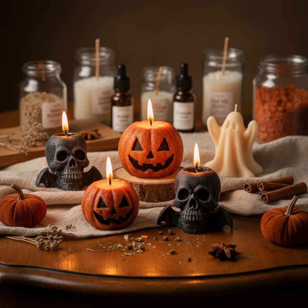Como Fazer Velas de Halloween 2026: Guia com Ideias Assustadoras