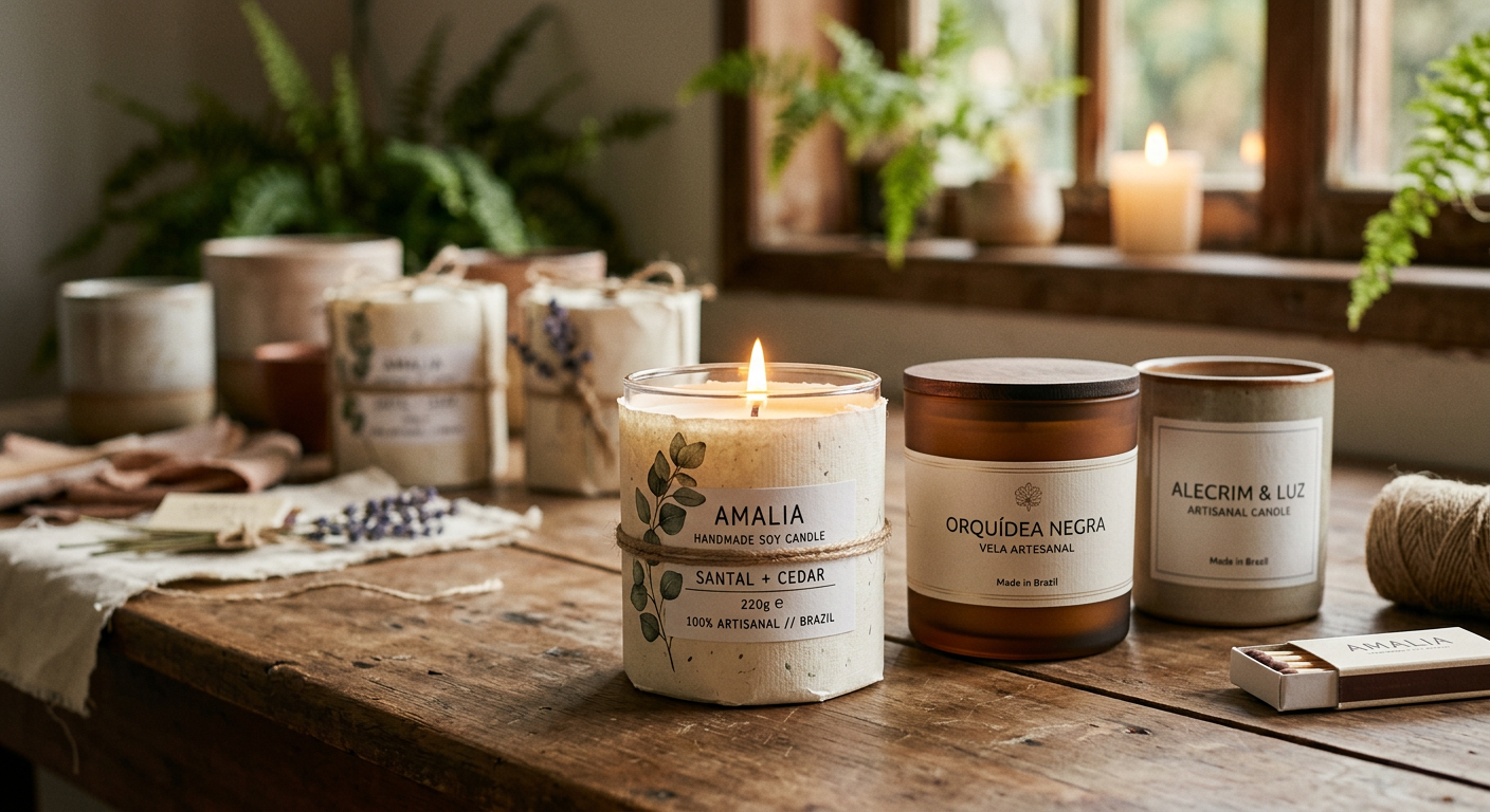 Embalagens para Velas Artesanais: Valorize e Venda Mais