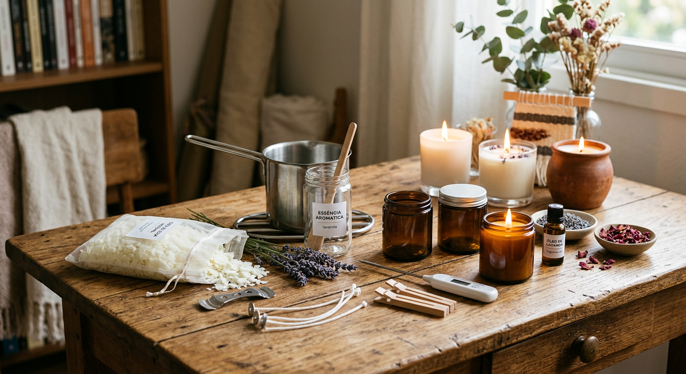 Kit para Fazer Velas: O Guia Completo para Iniciantes (2026)