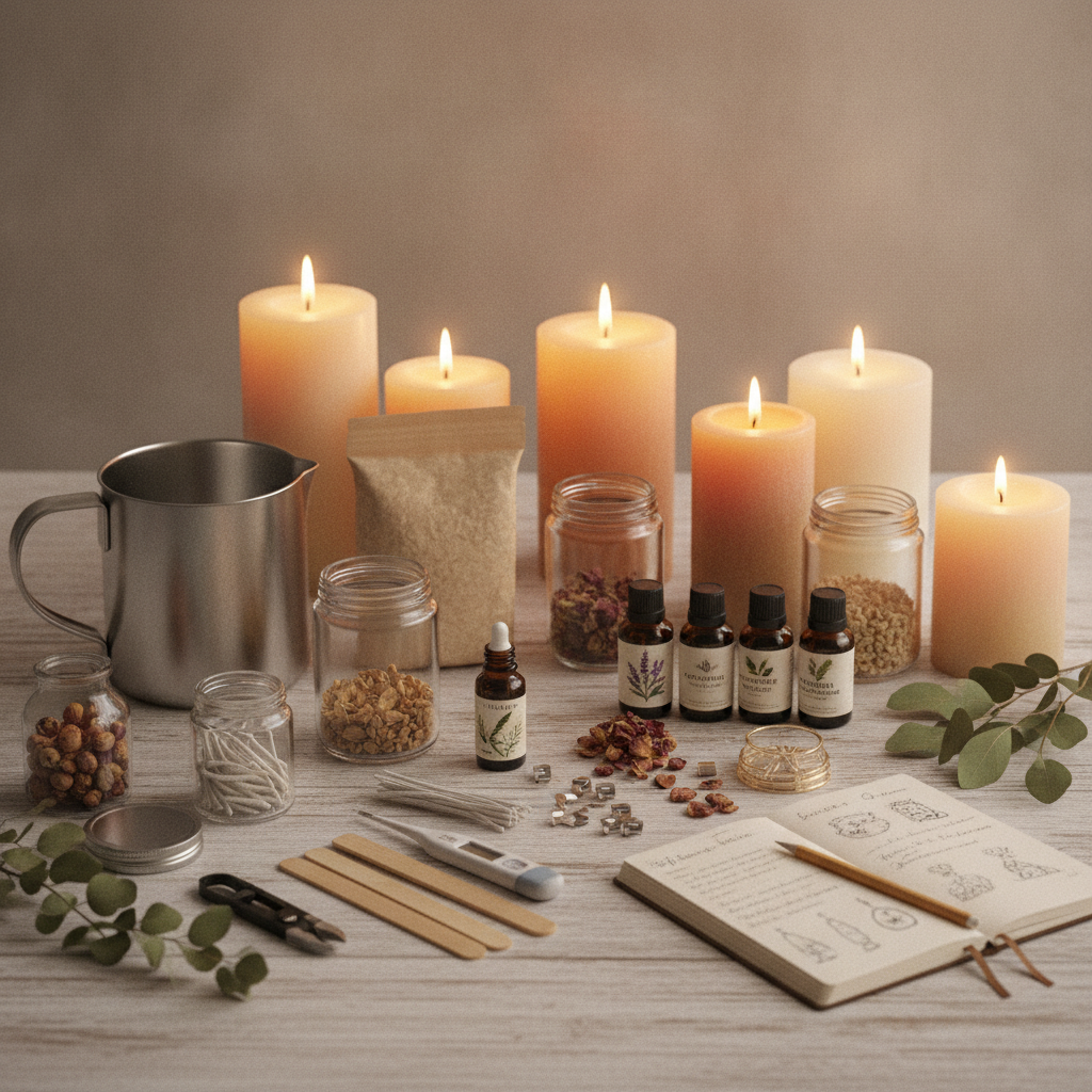 Kit Profissional para Fazer Velas: Lista de Materiais 2026