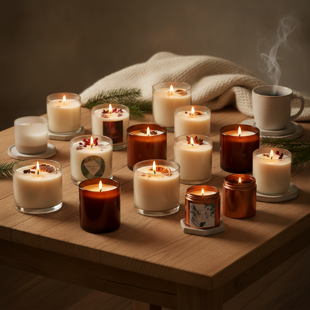 Velas de Inverno 2026: 15 Essências Essenciais para Aconchegar